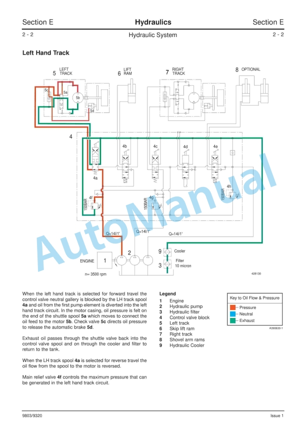 JCB TD7, TD10 Dumpster Service Manual 9803-9320 4 JCB TD7, TD10 Dumpster Service Manual 9803-9320 - Image 4