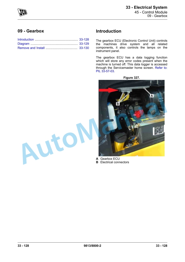 JCB TLT 25G, TLT 30G Teletruk Service Manual 9813-8800 5 JCB TLT 25G, TLT 30G Teletruk Service Manual 9813-8800 - Image 5