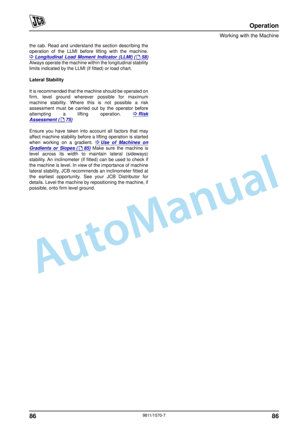 JCB TM310 Operator Manual 9811-1570 2 JCB TM310 Operator Manual 9811-1570 - Image 2