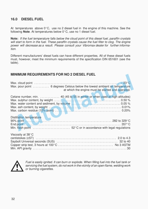 JCB VM 501, VM 651 Vibratory Tow - Type Roller Instruction Manual 07310-02003A 4 JCB VM 501, VM 651 Vibratory Tow - Type Roller Instruction Manual 07310-02003A - Image 4