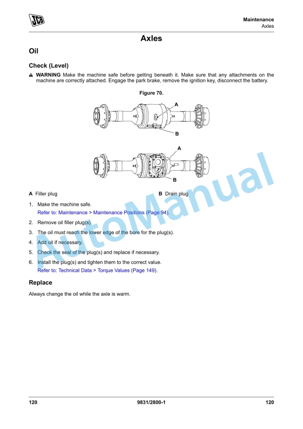 JCB VM116 Operator Manual 9831-2800 4 JCB VM116 Operator Manual 9831-2800 - Image 4