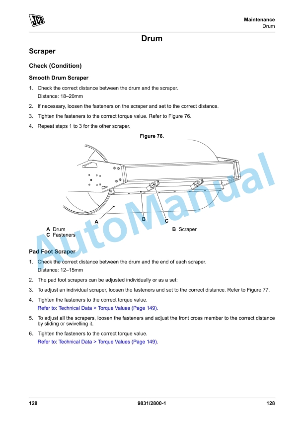 JCB VM116 Operator Manual 9831-2800 5 JCB VM116 Operator Manual 9831-2800 - Image 5