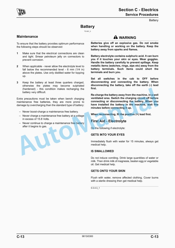 JCB VMD70, VMD100 Service Manual 9813-0300 3 JCB VMD70, VMD100 Service Manual 9813-0300 - Image 3