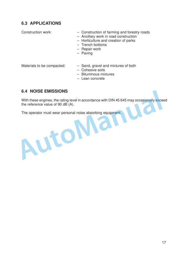 JCB VMF 130 B Vibrating Plate Instruction Manual 06035-43251C 3 JCB VMF 130 B Vibrating Plate Instruction Manual 06035-43251C - Image 3