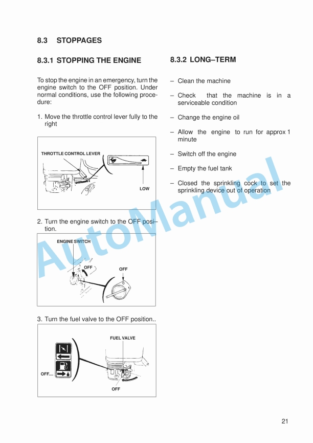 JCB VMF 130 B Vibrating Plate Instruction Manual 06035-43251C 5 JCB VMF 130 B Vibrating Plate Instruction Manual 06035-43251C - Image 5