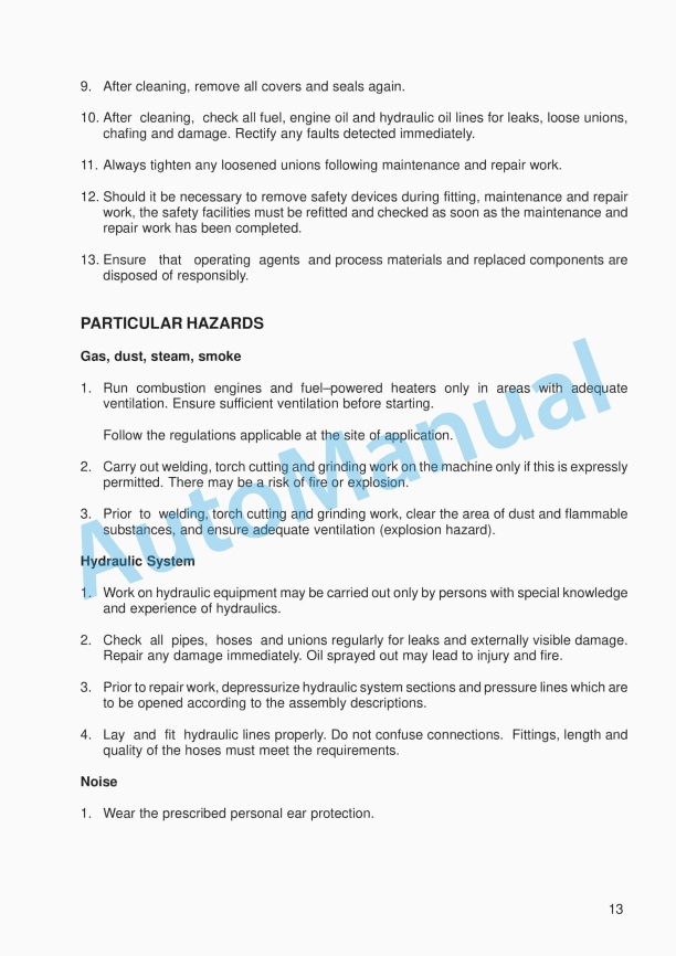 Alternative view of JCB VMF 130 D Vibrating Plate Instruction Manual 06035-43931C