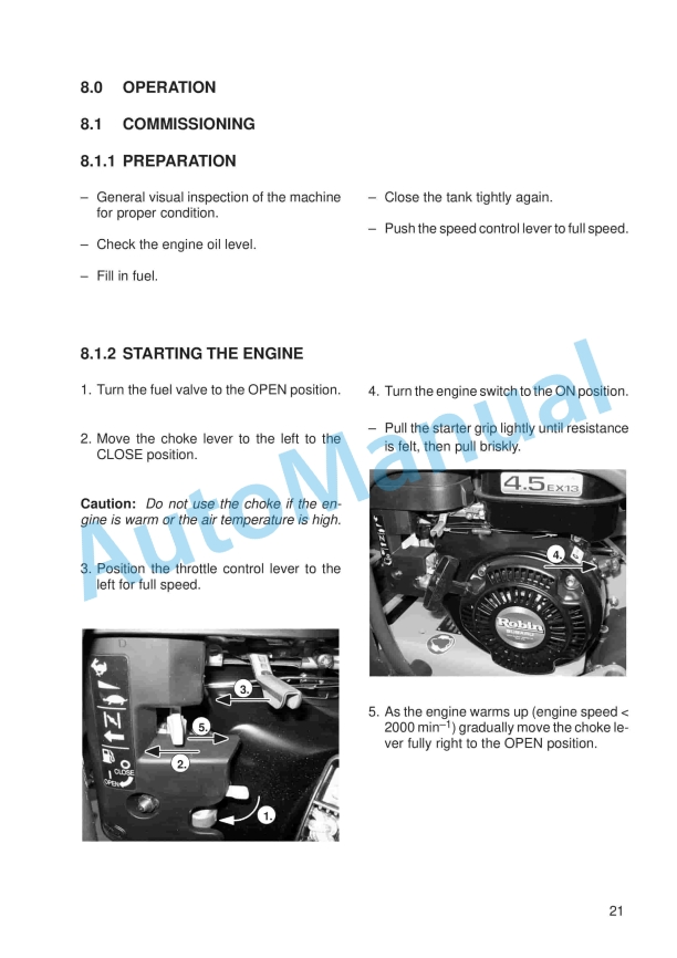 JCB VMF 70, VMF 90 Vibrating Plate Instruction Manual 06027-28135A 4 JCB VMF 70, VMF 90 Vibrating Plate Instruction Manual 06027-28135A - Image 4