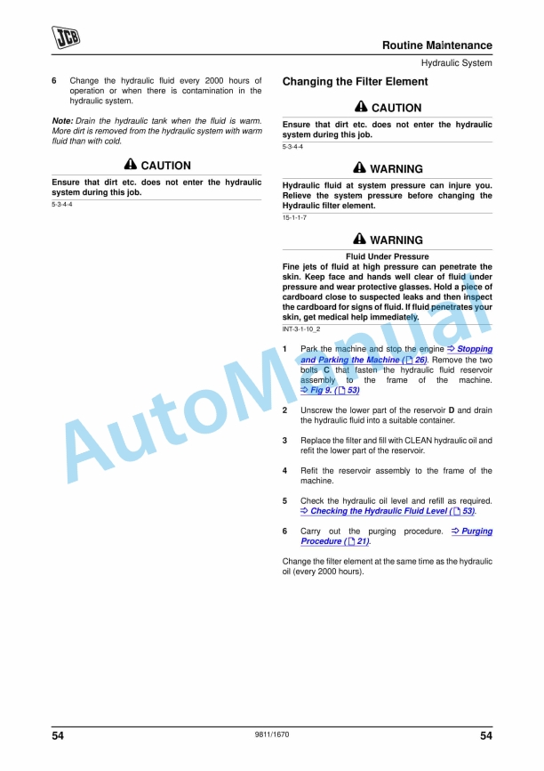 JCB VMS 55 Operator Manual 9811-1670 5 JCB VMS 55 Operator Manual 9811-1670 - Image 5