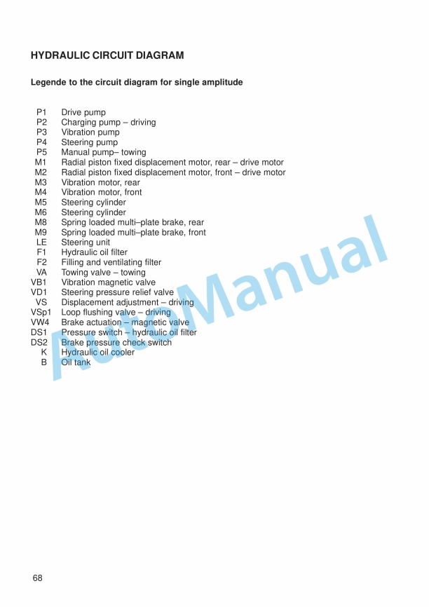 JCB VMT 390, VMT 400, VMT 480, VMT 500 Vibratory Tandem Roller Instruction Manual 07140-28035B 4 JCB VMT 390, VMT 400, VMT 480, VMT 500 Vibratory Tandem Roller Instruction Manual 07140-28035B - Image 4