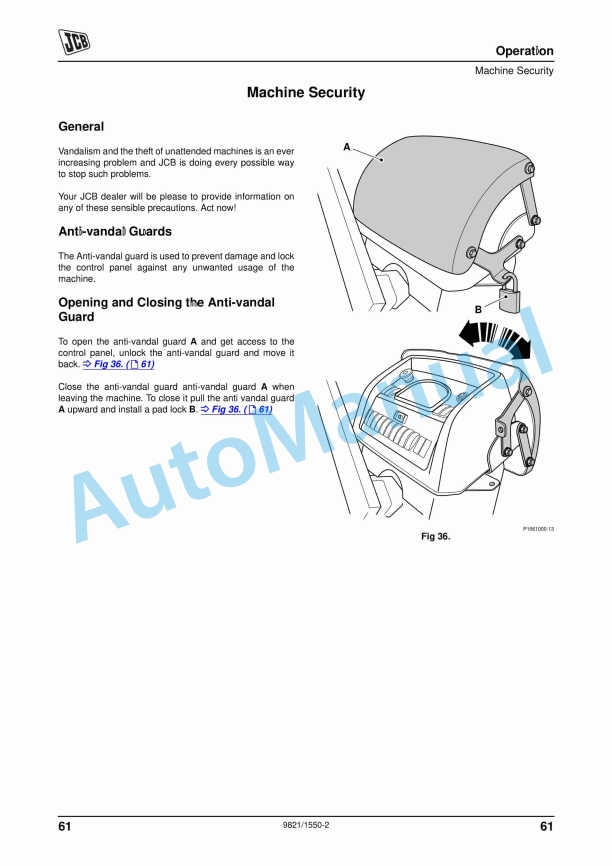 JCB VMT860 Vibromax - India Operator Manual 9821-1550-2 2 JCB VMT860 Vibromax - India Operator Manual 9821-1550-2 - Image 2