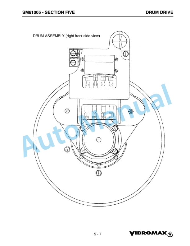 Vibromax 255, 265 Tandem Roller Service Manual SM61005 3 Vibromax 255, 265 Tandem Roller Service Manual SM61005 - Image 3