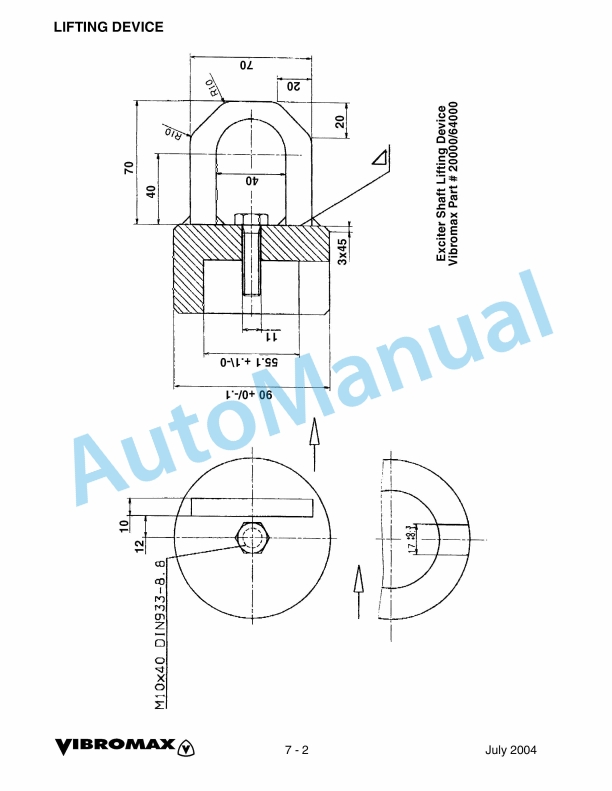 Vibromax VM106 Single Drum Roller Service Manual SM96106 5 Vibromax VM106 Single Drum Roller Service Manual SM96106 - Image 5