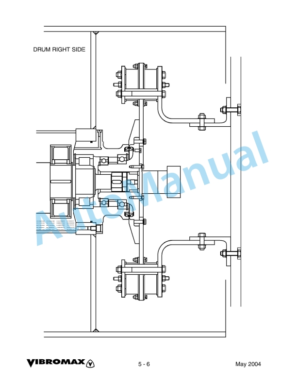 Vibromax VM116, VM146, VM166, VM186 Single Drum Roller Service Manual SM96116 4 Vibromax VM116, VM146, VM166, VM186 Single Drum Roller Service Manual SM96116 - Image 4