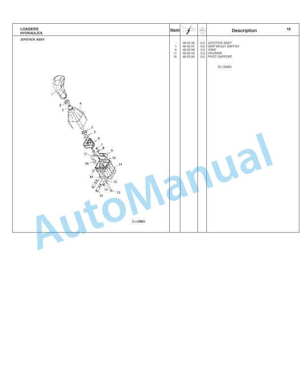 Massey Ferguson 1040 to 2350, L100 to DL280 Loader Repair Time Schedule 4283095M1-3