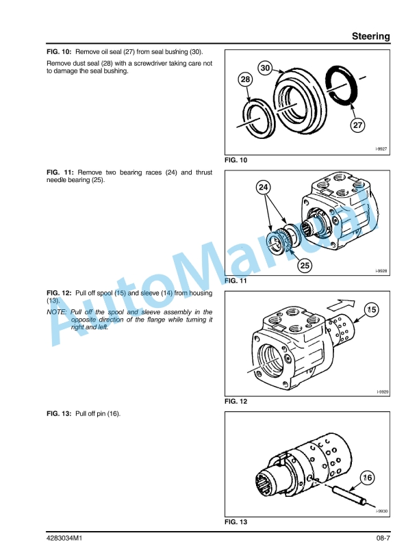 Massey Ferguson 1528, 1531 Hydrostatic Compact Tractor Workshop Service Manual 4283034M1-3