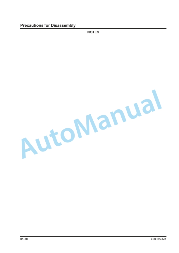 Massey Ferguson 1540, 1552 Compact Tractor Workshop Service Manual 4283359Mx-4