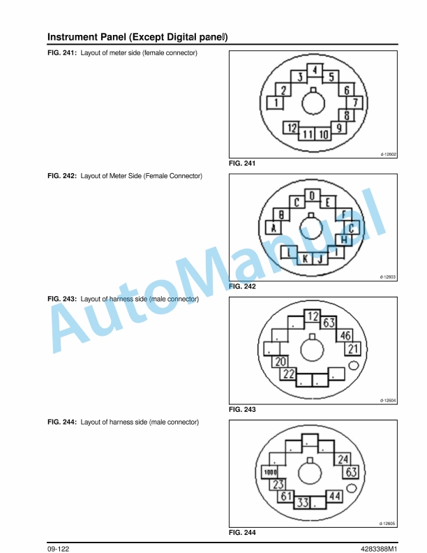 Massey Ferguson 1660 Compact Tractor Workshop Service Manual 4283388M1-4