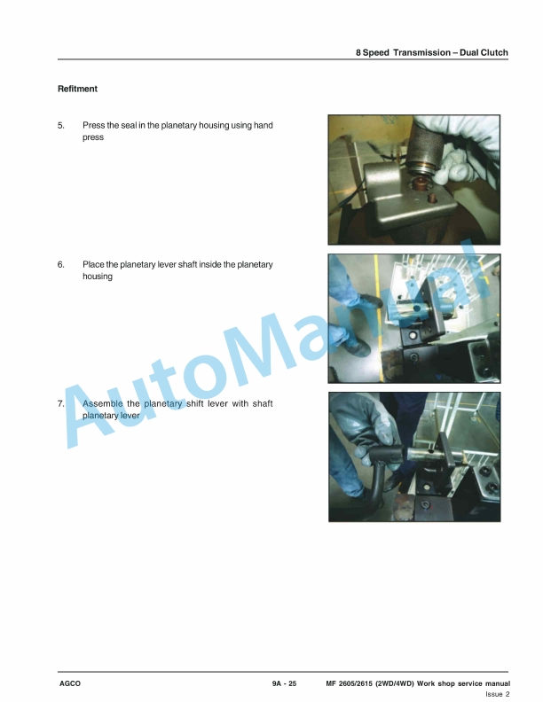 Massey Ferguson 2625 Tractor Workshop Service Manual 4283083M1 2 Massey Ferguson 2625 Tractor Workshop Service Manual 4283083M1 - Image 2