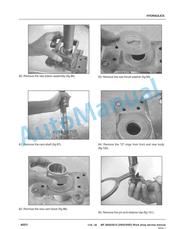 Massey Ferguson 2625 Tractor Workshop Service Manual 4283083M1 4 Massey Ferguson 2625 Tractor Workshop Service Manual 4283083M1 - Image 4