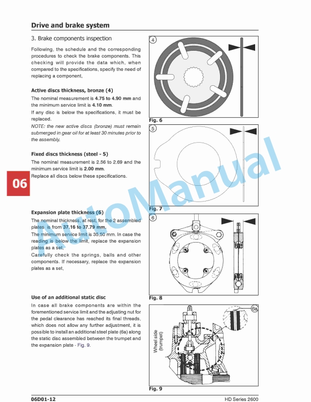 Massey Ferguson 2650, 2660, 2670, 2680 Tractor Service Manual 4283420M1-2