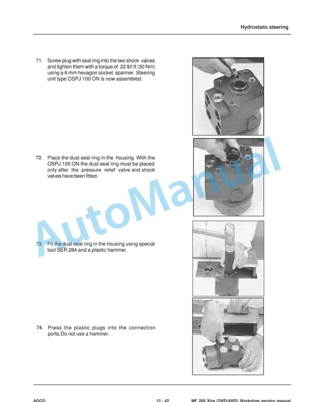Massey Ferguson 268 2WD-4WD Tractor Workshop Service Manual-5