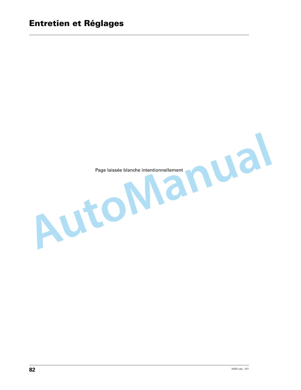 Massey Ferguson 3400 Series Tractor Operator Instruction Book 1857482M1-3