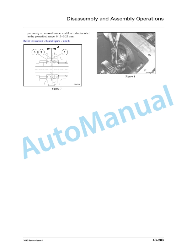 Massey Ferguson 3615, 3625, 3635, 3645 Tractors Workshop Service Manual 4283084M2-3