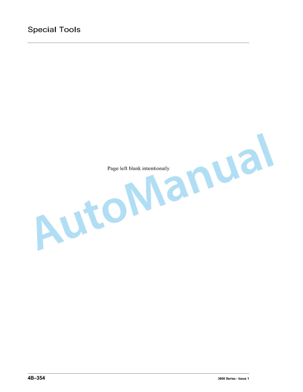 Massey Ferguson 3615, 3625, 3635, 3645 Tractors Workshop Service Manual 4283084M2-4