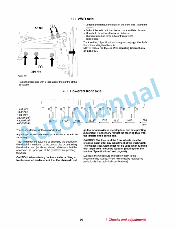 Massey Ferguson 4400 Series Tractors Operator Instruction Book 39836211-4