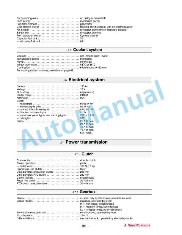 Massey Ferguson 4400 Series Tractors Operator Instruction Book 39836211-5