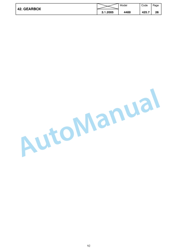 Massey Ferguson 4400 Series Workshop Service Manual-2