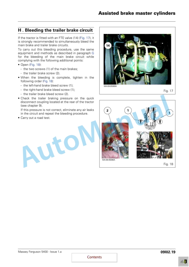 Massey Ferguson 5400 Series Tractors Workshop Service Manual 3378545M1 3 Massey Ferguson 5400 Series Tractors Workshop Service Manual 3378545M1 - Image 3