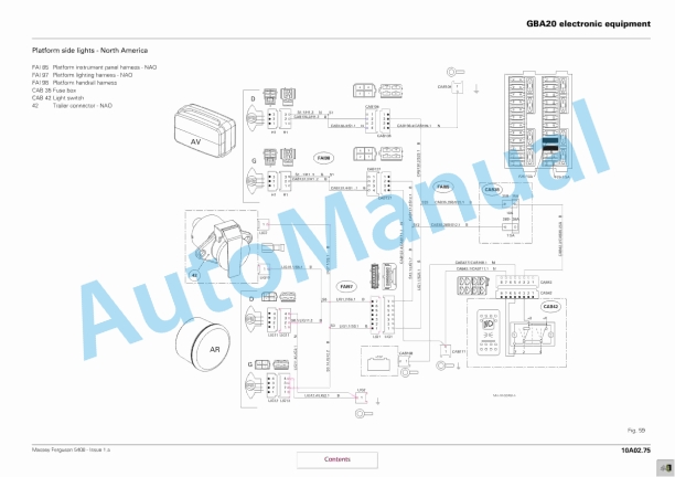 Massey Ferguson 5400 Series Tractors Workshop Service Manual 3378545M1 5 Massey Ferguson 5400 Series Tractors Workshop Service Manual 3378545M1 - Image 5