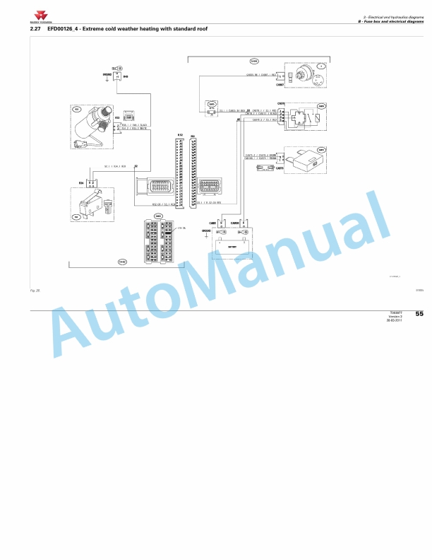 Massey Ferguson 5400 Series Tractors Workshop Service Manual 6346406M2-2