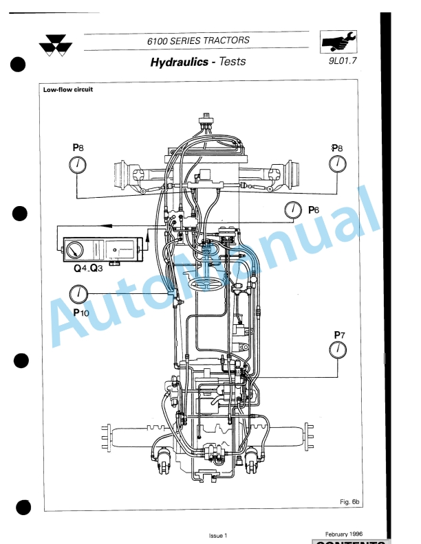 Massey Ferguson 6100 Series Tractors Workshop Service Manual-3