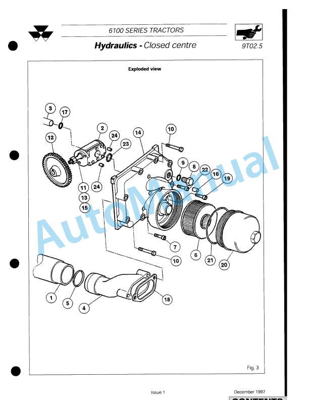 Massey Ferguson 6100 Series Tractors Workshop Service Manual-4