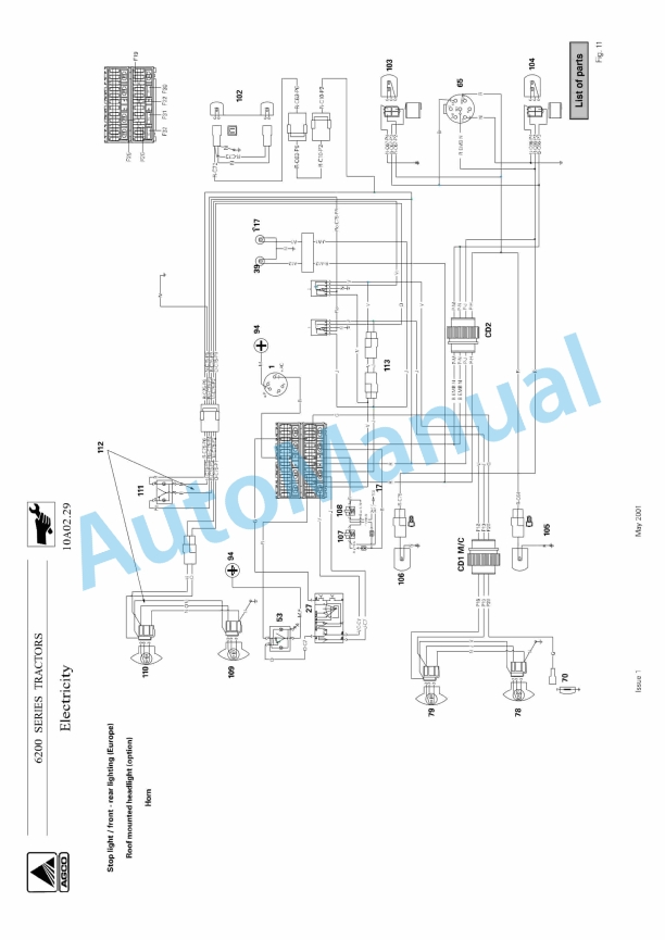 Massey Ferguson 6200 Series Tractor Workshop Service Manual-4