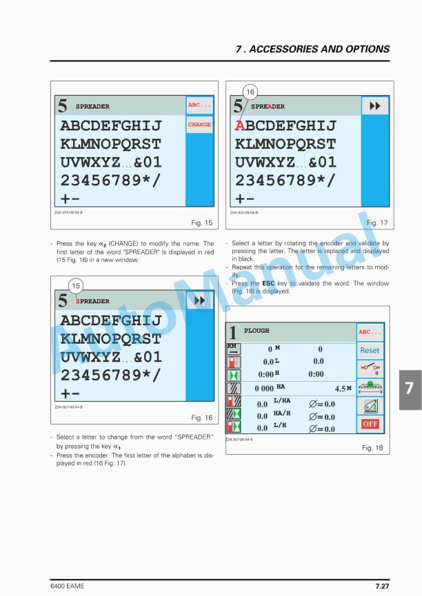 Massey Ferguson 6400 Series Tractors Operator Instruction Book 3378530M2-3