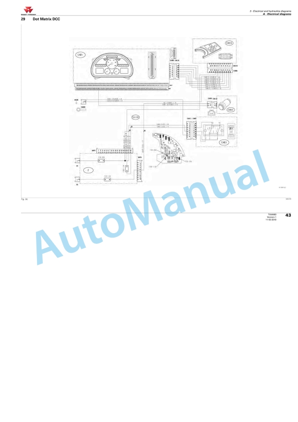 Massey Ferguson 6400 Series Tractors Workshop Service Manual 4346420M1-3