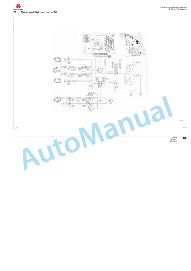 Massey Ferguson 6400 Series Tractors Workshop Service Manual 4346420M1-5