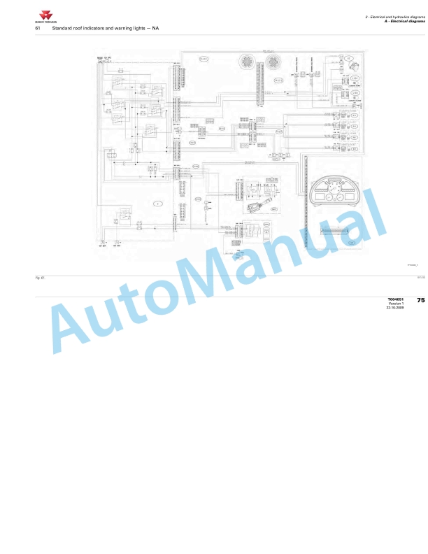 Massey Ferguson 7400 Series Tractors Workshop Service Manual 4346434M2-3
