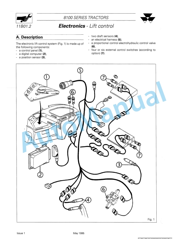 Massey Ferguson 8100 Series Tractors Workshop Service Manual-5