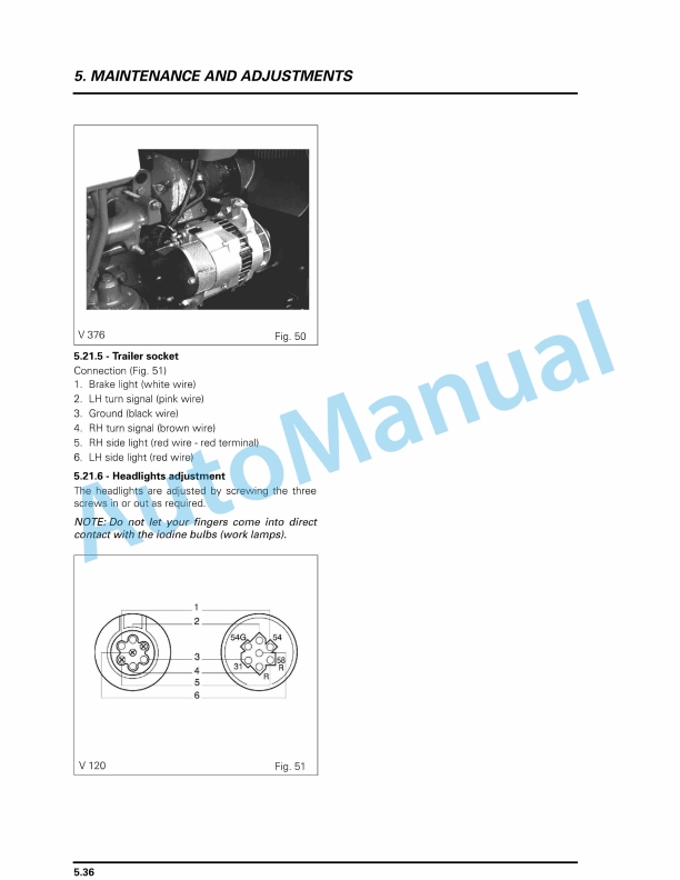 Massey Ferguson 8200 Series Tractors Operator Instruction Book 3378344M1-3
