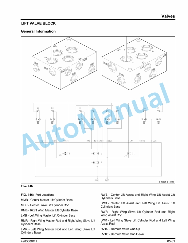 Massey Ferguson 8816, 8824, 8824-70cm Planter Workshop Service Manual 4283380M1-2