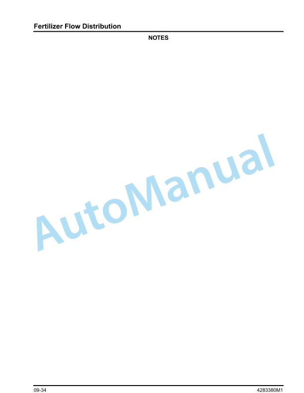 Massey Ferguson 8816, 8824, 8824-70cm Planter Workshop Service Manual 4283380M1-5