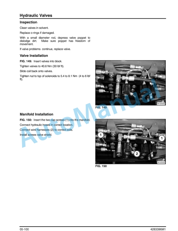 Massey Ferguson 8831 Planter Workshop Service Manual 4283396M1-2