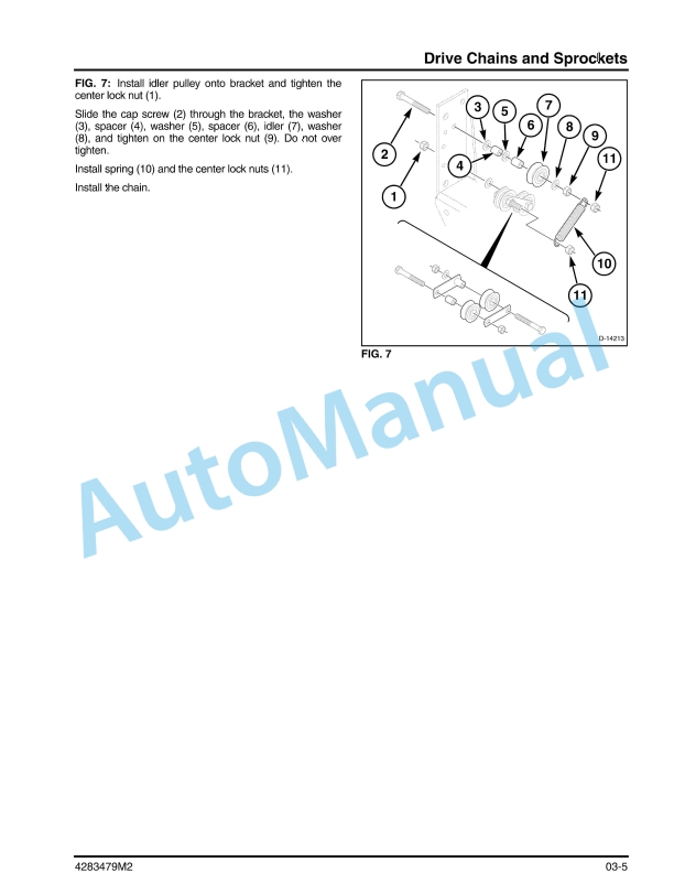 Massey Ferguson 8936 Planter Service Manual 4283479M2-2