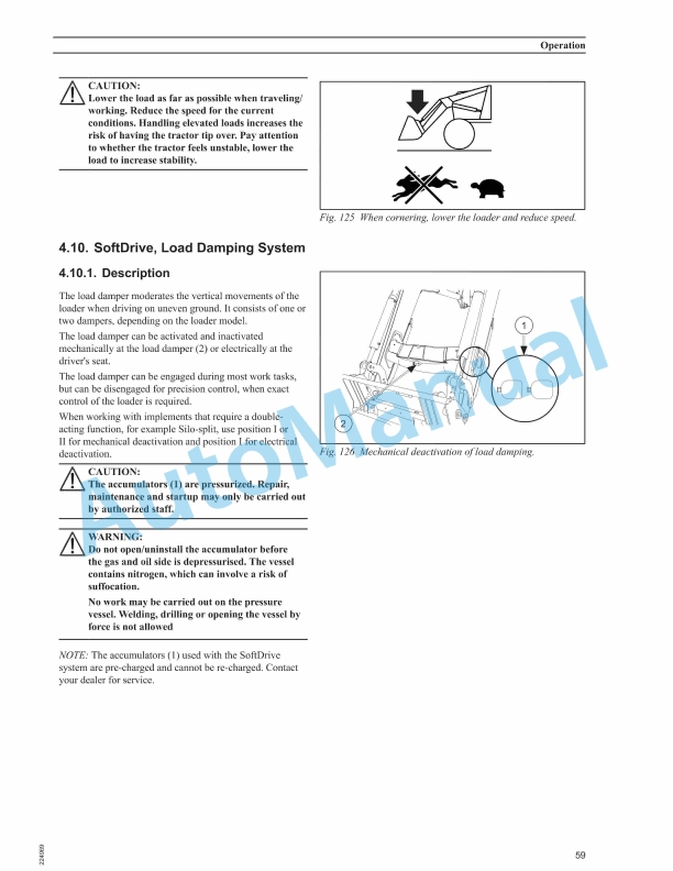 Massey Ferguson 931, 936, 941, 946, 951, 956, 958, 961, 968, 978, 988 Series Loaders Operators Manual-4