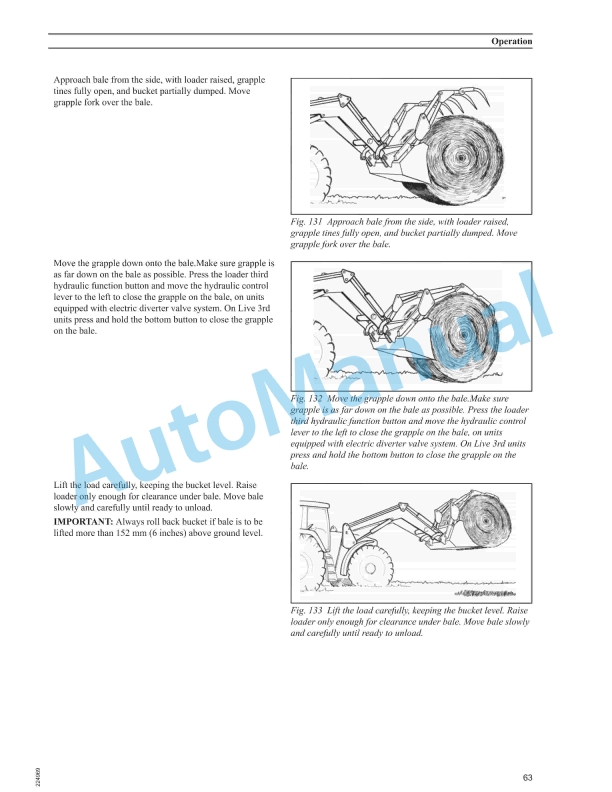 Massey Ferguson 931, 936, 941, 946, 951, 956, 958, 961, 968, 978, 988 Series Loaders Operators Manual-5