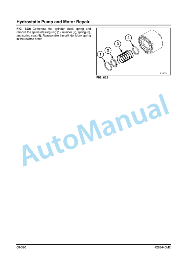 Massey Ferguson 9520, 9530 Rotary Combine Service Manual 4283446M2 3 Massey Ferguson 9520, 9530 Rotary Combine Service Manual 4283446M2 - Image 3